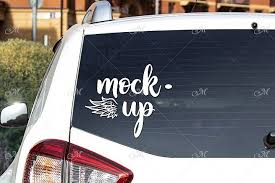 Rear Window Car Photo Mock Up 3 524481 Mockups Design Bundles Car Window Rear Window Car Photos