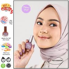 Promo [NEW Color] Wudhu-Friendly MINEVITAL Kutek Halal Breathable Nail  Polis