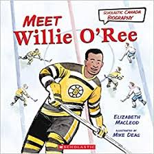 Boston bruins forward willie o'ree warms up prior to a game against the new york rangers in 1960. Meet Willie O Ree Cm Canadian Review Of Materials