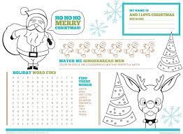 Find our whole list here. Free Printable Christmas Activity Placemats For Kids Christmas Activities Free Christmas Printables Christmas Placemats