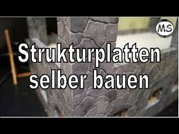 Den tag und die woche planen heute machen wir uns ein tunnelportal aus trittschalldämmung. Modellbau Wande Platten Steinoptik Selber Bauen Tipps Und Tricks Youtube