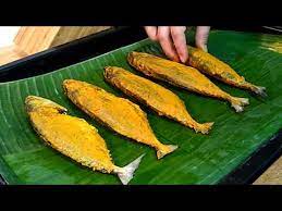 Lama pemanggangan tergantung pada ketebalan fillet. Cara Memanggang Ikan Dengan Oven Listrik
