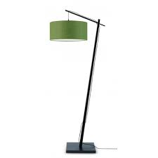 You can slide the lamp base under a sofa to save floor space and combine ikea recommends led bulb e26.lampshade is sold separately.use an opal light bulb if you have an ordinary lamp shade or lamp and want an even. Floor Lamp Andes Bamboo Black Shade Forest Green 176cm Adjustable 1xe27 Without Bulb Gm Andes F B 4723 Gf