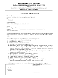 Pertanyaan untuk pemilihan pengurus osis. 28 Contoh Surat Lamaran Menjadi Calon Bpd Kumpulan Contoh Gambar