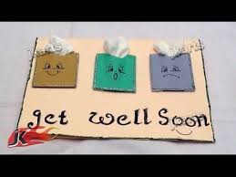 For card wording inspiration make sure to check out our article 'best get well wishes & quotes for a speedy recovery'. Diy Get Well Soon Greeting Card Jk Arts 178 Cards Handmade Get Well Cards Diy Anniversary Cards