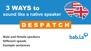 130 despatch jobs available on indeed.com. Despatch Deutsch Ubersetzung Bab La Englisch Deutsch Worterbuch