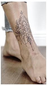 Pin On Decoracion De Habitaciones Ankle Tattoos For Women Anklet Mandala Aus W Anklet Tattoos For Women Ankle Tattoos For Women Wrap Around Ankle Tattoos