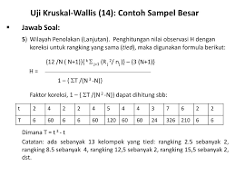 Check spelling or type a new query. 31 Contoh Soal Uji Kruskal Wallis Kumpulan Contoh Soal