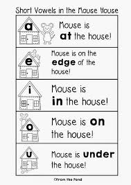Short Vowels In The Mouse House Frog Spot Short Vowels Teaching Vowels Phonics Kindergarten