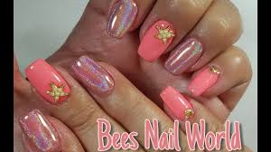 That final action (the final nail) by party a absolutely, positively proves or justifies the action or view of party b. Neon Coral Short Coffin Nails 2017 Summer Nails Holo Nails Youtube