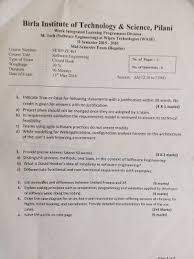 Birla Institute Of Technology And Science Pilani Hostel World And Knowledge Question Paper Software Engineering Bits Pilani Question Paper This Or That Questions Knowledge