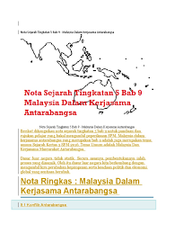Sejarah tingkatan 5 bab 1 | kemunculan dan perkembangan nasionalisme di asia tenggara. Nota Sejarah Tingkatan 5 Bab 9