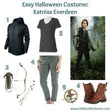 Katniss everdeen, carrie, the royal family & donatella versace. It S Not Too Late 4 Easy Halloween Costumes Hello Little Home Hunger Games Costume Hunger Games Halloween Costumes Katniss Halloween Costume