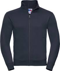 Jede dieser sweatjacken ist ein unikat. Herren Sweatjacke French Navy Zum Besticken Und Bedrucken Russell Sweatshirts Stickx Textilveredelung