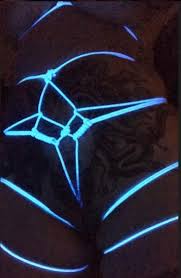 Blacklight Glow In The Dark Bondage Shibari Uv Paracord Rope