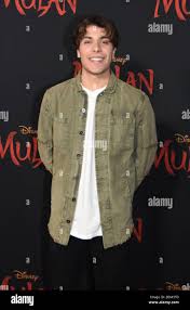 Hollywood, California, USA 9th March 2020 Actor Pearce Joza attends the  World Premiere of Disneys Mulan on March 9, 2020 at the Dolby Theatre in  Hollywood, California, USA. Photo by Barry KingAlamy