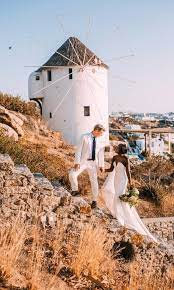 Actress Krys Marshall S Intimate Wedding In Mykonos Mykonos Wedding Mykonos Greece Wedding