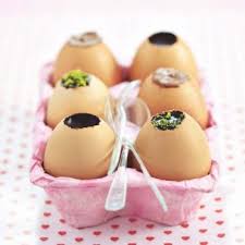 Oeufs De Paques Aux 3 Chocolats Oeufs De Paques Chocolat Oeufs De Paques Chocolat