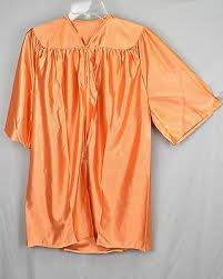 Graduation Gown Choir Robe Shiny Orange 9 99 Picclick
