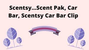 There are sooooo many incredible scentsy car bar scents available so let me help you out a little bit. Scent Pak Car Bar Car Bar Clip Youtube