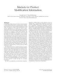 The ad to the left demonstrates a clear example of market modification by showing how the cell phone, because it is now very very thin, (product modification), it can be used in a numer of new kewl ways. Http Faculty Haas Berkeley Edu Giyer Index Files Prodmod Pdf