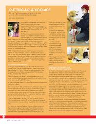 Putting A PlAn in PlAcE