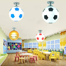 Soccer balls don't curve on principle. Soccer Ball Ceiling Light Football Led Ceiling Lamp Indoor Bar Kids Room Bedroom Lighting For Boys Lights Fixture Home Decor Mega Offer 0df0b2 Cicig