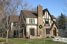Tudor Homes Usually Always Have A Chimney On Top Of The Chimney There Is Usually Pots House Exterior Tudor Style Homes Tutor Style Homes