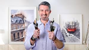 How to make the colour chart. Architectural Sketching With Watercolor And Ink Alex Hillkurtz Online Course Domestika
