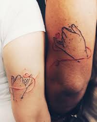 Uploaded by little tattoos 3 years ago, originally tattooed 3 years ago. 1001 Ideas For Matching Couple Tattoos To Help You Declare Your Love