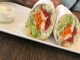 Going to dine at california chicken cafe? Primavera Wrap Picture Of California Chicken Cafe Los Angeles Tripadvisor