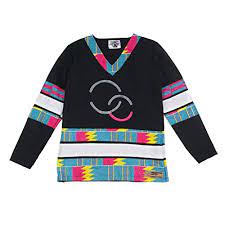 Men's nike jacksonville jaguars #85 tim tebow black alternate game jersey price: Amazon Com Men S Hockey Jersey Umeme Electric Ethical Fashion Sportswear Streetwear Colorful Style African Style Handmade
