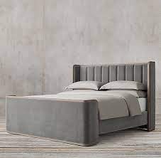 4.6 out of 5 stars. Aston Bed Collection Vintage Velvet Graphite Grey Oak Rh Bed Headboard Design Upholstery Bed Bed Linen Design
