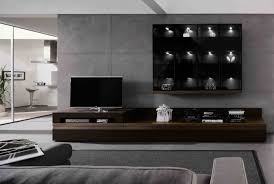 The flat led tv in this living room uses fixed tv wall mount to make it stick to the wall as close as possible which creates a simple yet elegant look. Chic And Modern Tv Wall Mount Ideas For Living Room Wall Unit Modern Tv Units Living Room Modern