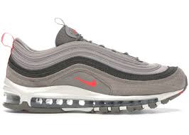 Nike air max 97 blur bright cactus. Nike Air Max 97 Moon Particle Bright Crimson 312834 205