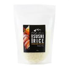 Sushi brown rice, premium japanese short grain brown rice, specially selected, 16oz resealable bag (pack of 2, total of 32oz). Chef S Choice Medium Grain Sushi Rice 500g