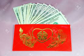 Red envelopes are also popular gifts for birthdays and weddings. Ang Pao A Red Envelope With Good Words And Lucky Sign Contains Stock Photo Picture And Royalty Free Image Image 25230062