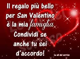 Buon San Valentino Alla Mia Famiglia Valentino San Love