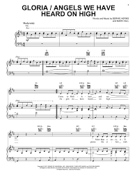 Casting Crowns Gloria Angels We Have Heard On High Sheet Music Notes Chords Sheet Music Sheet Music Notes Casting Crowns