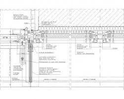 Horizontal Section Through Window With Glass Column Arhitektura