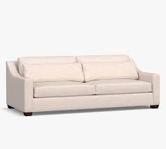Explore west elm's day beds, which offer a place to sit and sleep. York Slope Arm Deep Seat Fabric Sofa Pottery Barn