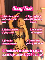 Sissy tasks porn