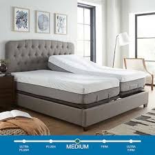 Sensalux 12 Medium Firm King Hybrid Gel And Memory Foam Mattress With Adjustable Base Memory Foam Mattress Adjustable Beds Adjustable Base