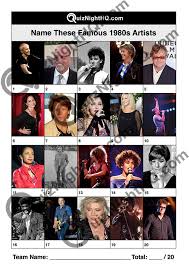 American history trivia questions and answers. Famous Musicians 012 80s Artists Quiznighthq