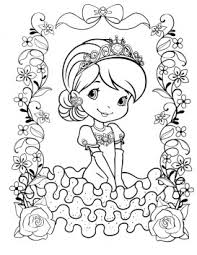 Raspberry torte 03 coloring page december 31, 2018. 20 Free Printable Strawberry Shortcake Coloring Pages Everfreecoloring Com