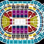 pepsi center denver co seating chart view