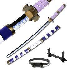 1:1 Trafalgar D. Water Law Zoro Swords Katana Japan Anime Cosplay Samurai  Sword Shusui Enma Kitetsu Free Toy Sword Holder Belt | Fruugo NO