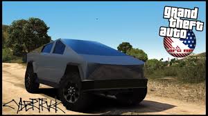 Can someone please upload the x64w.rpf from gta v's root folder for me? Of Course The Cybertruck S Been Modded Into Gta 5 Eurogamer Net