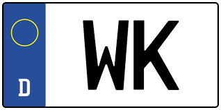 Motor vehicle company in hong kong. Wofur Steht Das Auto Kennzeichen Wk Autokennzeichen Info