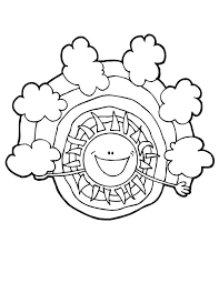 I made the digital lineart for my sailor moon illustration ^^ i'm working on a coloring book ^^ hope i can finish it! Meet My Friend Rainbow Say The Sun Coloring Page Download Print Online Coloring Pages For Free Color Nimbus